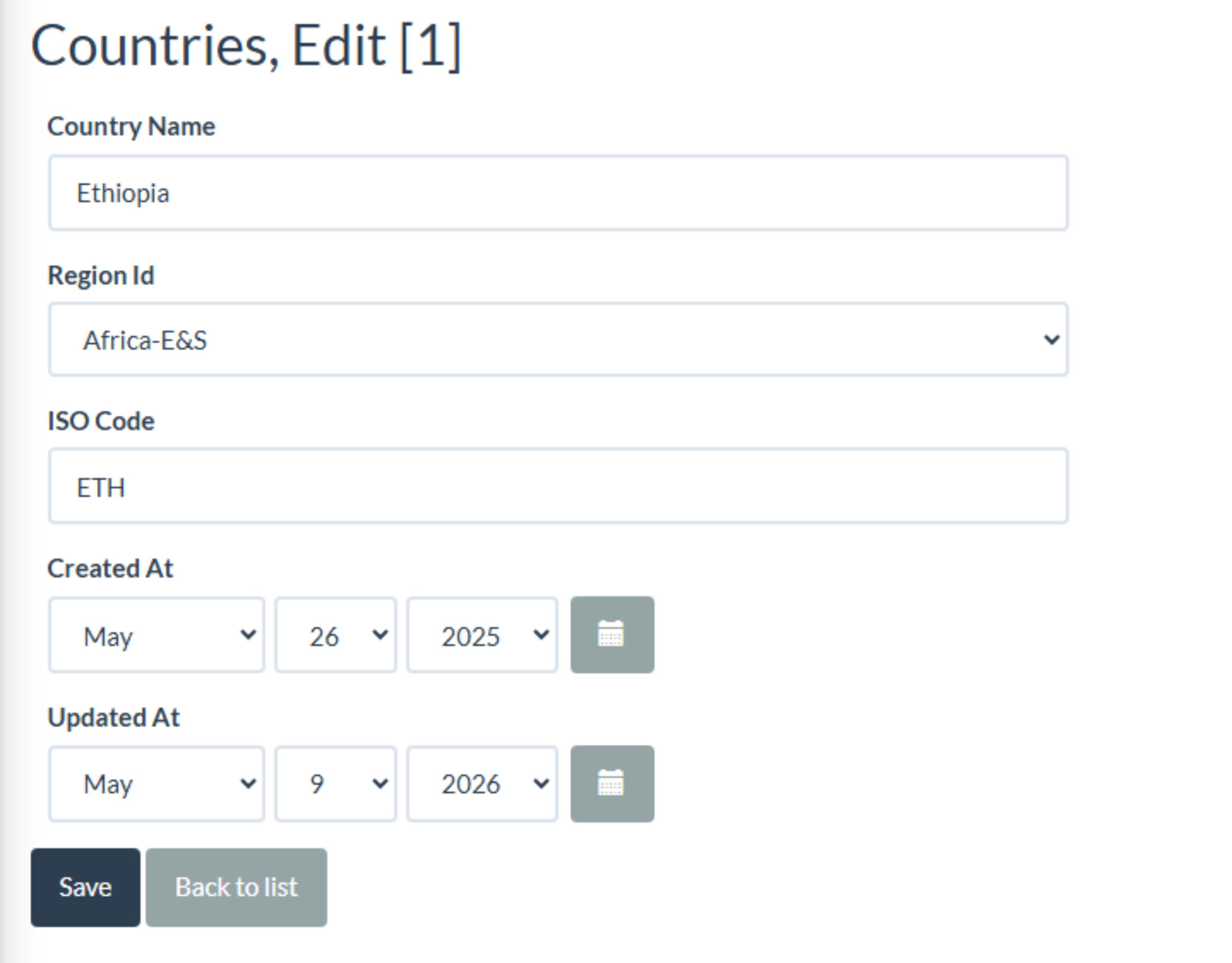 Edit Country Screenshot Placeholder